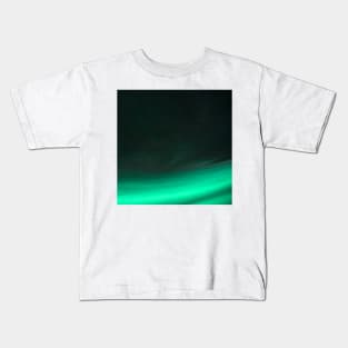 Incredible Northern Lights Aurora Over The Night Sky in Iceland Kids T-Shirt